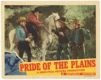 3e718 PRIDE OF THE PLAINS LC '44 Robert Livingston & Smiley Burnette catch Duncan & other bad guy!