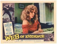 3e958 WEB OF EVIDENCE LC #5 '59 Cronin's Beyond This Place, close up of sleazy Jean Kent!