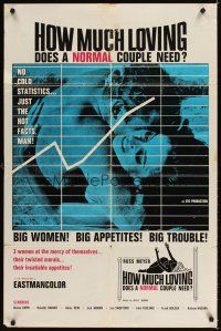 3g165 COMMON LAW CABIN 1sh '67 Russ Meyer, How Much Loving Does a Normal Couple Need!