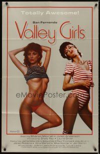 3g740 SAN FERNANDO VALLEY GIRLS 1sh '88 Sharon Mitchell, Juliet Anderson, totally awesome!