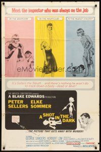 3g778 SHOT IN THE DARK 1sh '64 Blake Edwards directed, Peter Sellers & sexy Elke Sommer!