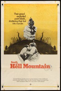 3g806 SOUTH OF HELL MOUNTAIN 1sh '71 Anna Stuart, greed shattered their lust into murder!