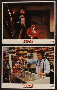 3h060 ARTHUR 2 8 LCs '88 rich alcoholic Dudley Moore is now broke, Liza Minnelli