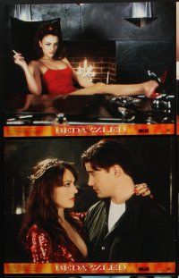 3h015 BEDAZZLED 10 LCs '00 sexy Elizabeth Hurley, Brendan Fraser, remake directed by Harold Ramis!