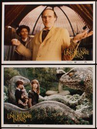 3h029 LEMONY SNICKET'S A SERIES OF UNFORTUNATE EVENTS 9 LCs '04 wacky images of Jim Carrey!