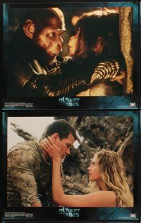 3h018 PLANET OF THE APES 10 LCs '01 Tim Burton version, Mark Wahlberg, Helena Bonham Carter