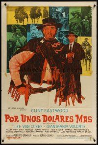 3j220 FOR A FEW DOLLARS MORE Argentinean '65 Leone's Per qualche dollaro in piu, Clint Eastwood!