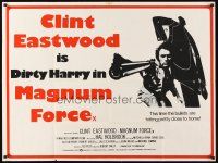 3j322 MAGNUM FORCE British quad R70s Clint Eastwood is Dirty Harry pointing his huge gun!