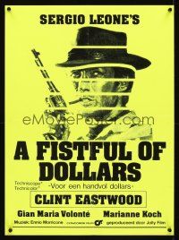 3j202 FISTFUL OF DOLLARS Dutch R80s Leone, Clint Eastwood is perhaps the most dangerous man!