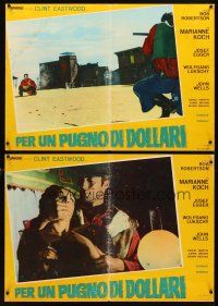 Italian Pbusta 18x27 Fistful Of Dollars Set Of 9 C HP01341 L
