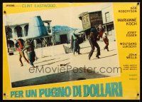 Italian Pbusta 18x27 Fistful Of Dollars Set Of 9 E HP01341 L