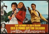 3j350 MAGNUM FORCE Italian photobusta R76 Clint Eastwood as Dirty Harry helps hostage!