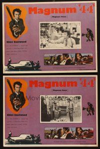3j347 MAGNUM FORCE set of 8 Mexican LCs '73 great images of Clint Eastwood as Dirty Harry!