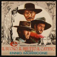 3j244 GOOD, THE BAD & THE UGLY soundtrack 45RPM Italian record '66 Ennio Morricone!