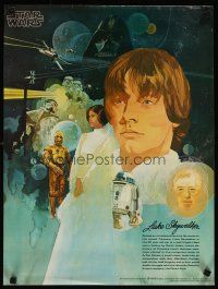 3j024 STAR WARS Factors Coca-Cola special 18x24 '77 George Lucas' sci-fi classic, Del Nichols art!