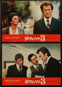 3j373 ENFORCER 5 Japanese LCs '76 Clint Eastwood as Dirty Harry & w/partner Tyne Daly!