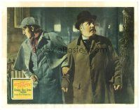3m441 ADVENTURES OF SHERLOCK HOLMES LC '39 c/u of Basil Rathbone with Nigel Bruce as Dr. Watson!