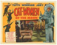 3m453 CAT-WOMEN OF THE MOON LC '53 Sonny Tufts, Marie Windsor & Victor Jory with several aliens!