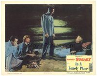 3m497 IN A LONELY PLACE LC #4 '50 Humphrey Bogart stands over Gloria Grahame, Lovejoy & Donnell!