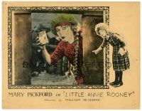 3m511 LITTLE ANNIE ROONEY LC '25 great close up of teenage Mary Pickford holding a tin can!