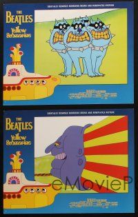 3m435 YELLOW SUBMARINE set of 5 LCs R99 psychedelic art of Beatles John, Paul, Ringo & George!