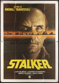 3p168 STALKER Italian 2p '79 Andrej Tarkovsky's Ctankep, Russian sci-fi, different art by Crovato!