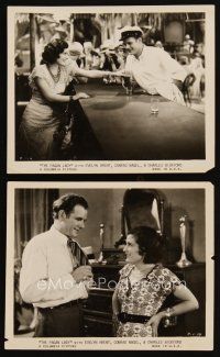 3w588 PAGAN LADY 2 8x10 stills '31 great images of sexy Evelyn Brent & Charles Bickford!