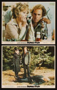 3w979 FAMILY PLOT 2 8x10 mini LCs '76 Bruce Dern, Karen Black, directed by Alfred Hitchcock!