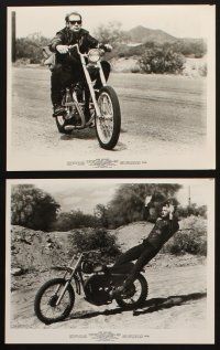 3w099 ANGEL UNCHAINED 10 8x10 stills '70 AIP, great images of bikers on motorcycles & hippies!