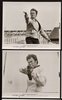 3w159 ENFORCER 8 8x10 stills '76 great images of Clint Eastwood as Dirty Harry!