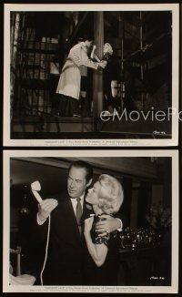 3w476 MIDNIGHT LACE 3 8x10 stills '60 beautiful scared Doris Day, John Gavin, Rex Harrison!
