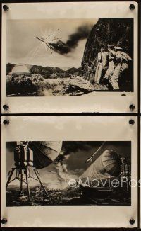 3w407 MYSTERIANS 4 8x10 stills '59 Ishiro Honda's Chikyu Boeigun, cool sci-fi FX images!