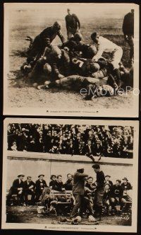 3w485 QUARTERBACK 3 8x10 stills '26 Richard Dix, wonderful college football images!