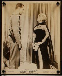 3w412 QUEEN OF OUTER SPACE 4 8x10 stills '58 great images of sexy Zsa Zsa Gabor on Venus!