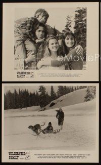 3w506 WILDERNESS FAMILY PART 2 3 8x10 stills '78 Robert Logan, Susan Damante Shaw, Heather Rattray