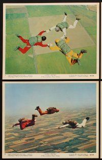 3w661 GYPSY MOTHS 9 color 8x10 stills '69 Burt Lancaster, Frankenheimer, cool sky diving images!