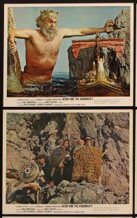 3w663 JASON & THE ARGONAUTS 9 color 8x10 stills '63 great special effects by Ray Harryhausen!