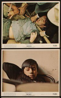 3w645 JOE HILL 10 color 8x10 stills '71 Bo Widerberg, Swedish Thommy Berggren, Anja Schmidt