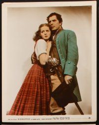 3w665 KIDNAPPED 9 color-glos 8x10 stills '38 great images of Warner Baxter & pretty Arleen Whelan!