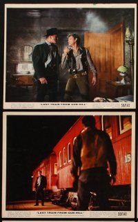 3w634 LAST TRAIN FROM GUN HILL 12 color 8x10 stills '59 Kirk Douglas, Anthony Quinn, Carolyn Jones!