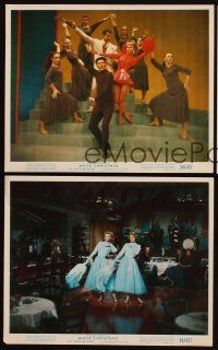 3w973 WHITE CHRISTMAS 3 color 8x10 stills '54 Danny Kaye, Rosemary Clooney, Vera-Ellen, classic!