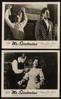 3w242 MR. SARDONICUS 7 English FOH LCs '61 William Castle, Guy Rolfe in the title role!