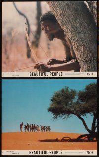 3w961 ANIMALS ARE BEAUTIFUL PEOPLE 3 8x10 mini LCs '75 Jamie Uys, Africa, Beautiful People!