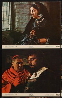 3w672 ANNE OF THE THOUSAND DAYS 8 8x10 mini LCs '70 Richard Burton, Genevieve Bujold as Anne Boleyn