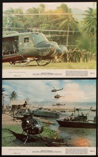 3w674 APOCALYPSE NOW 8 8x10 mini LCs '79 Marlon Brando, Robert Duvall, Francis Ford Coppola!