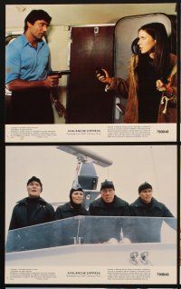 3w676 AVALANCHE EXPRESS 8 8x10 mini LCs '79 Lee Marvin, Robert Shaw, Linda Evans, Max Schell