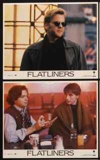 3w909 FLATLINERS 7 8x10 mini LCs '90 Kiefer Sutherland, Julia Roberts, Kevin Bacon, Baldwin, Platt