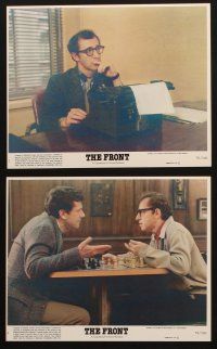 3w718 FRONT 8 8x10 mini LCs '76 Woody Allen, Andrea Marcovicci, 1950s Communist Scare blacklist!