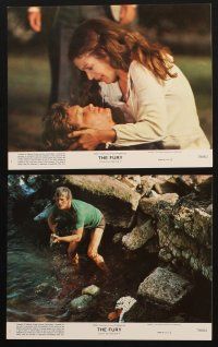 3w719 FURY 8 8x10 mini LCs '78 Brian De Palma, Kirk Douglas, John Cassavetes, Carrie Snodgress