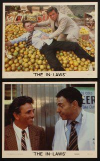 3w740 IN-LAWS 8 8x10 mini LCs '79 classic Peter Falk & Alan Arkin screwball comedy. great images!